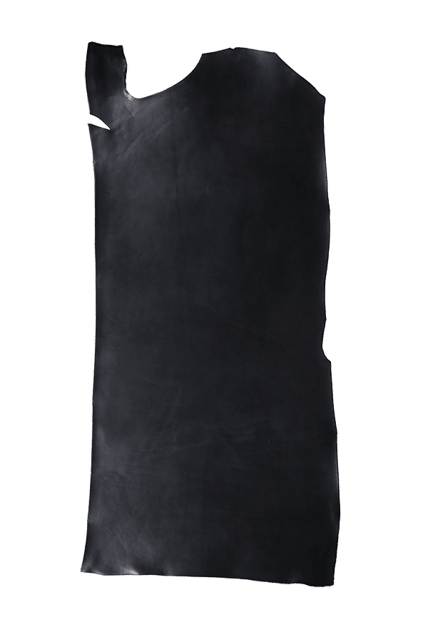 English Bridle Bend Black Hide