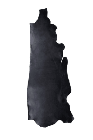 Latigo Side Black Leather Hide